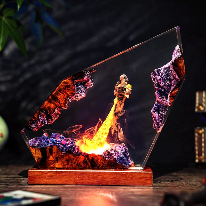 Lea's Glow Resin Lampen (VORBESTELLUNG)